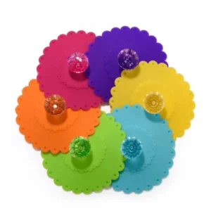 6 Couvercles en silicone
